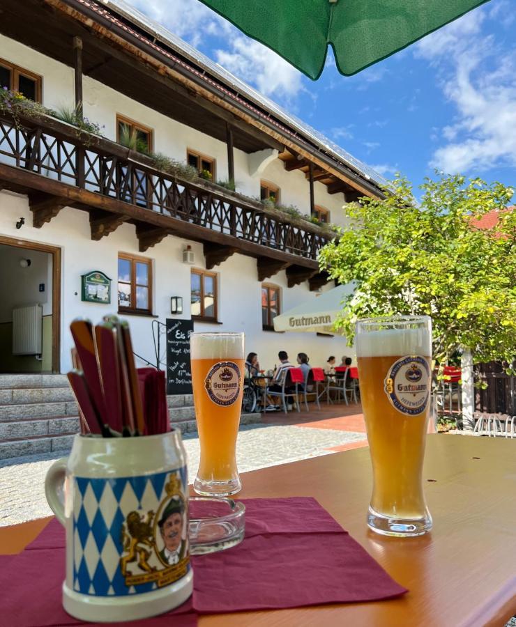Hotel Kastanienhof Pfettrach Altdorf  Zewnętrze zdjęcie